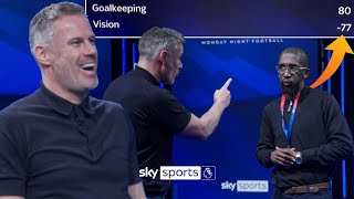 Jamie Carragher BRUTALLY analyses Specs' stats 👀😂 | SCENES