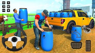 Arabayla Süt Dağıtma Oyunu - Town Mil Delivery Van Games - Android Gameplay screenshot 2