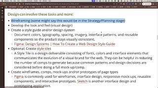 The Web Design and Development Process - Methods and Resources