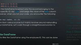 How to Fix the TypeError: must be real number, not str in Pandas DataFrame Filtering