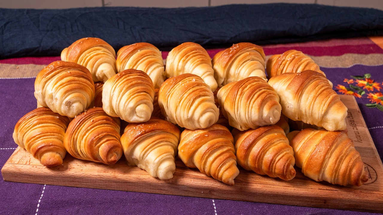 Универсальные постные рогалики: соленые, сладкие, вкусные, пустые!