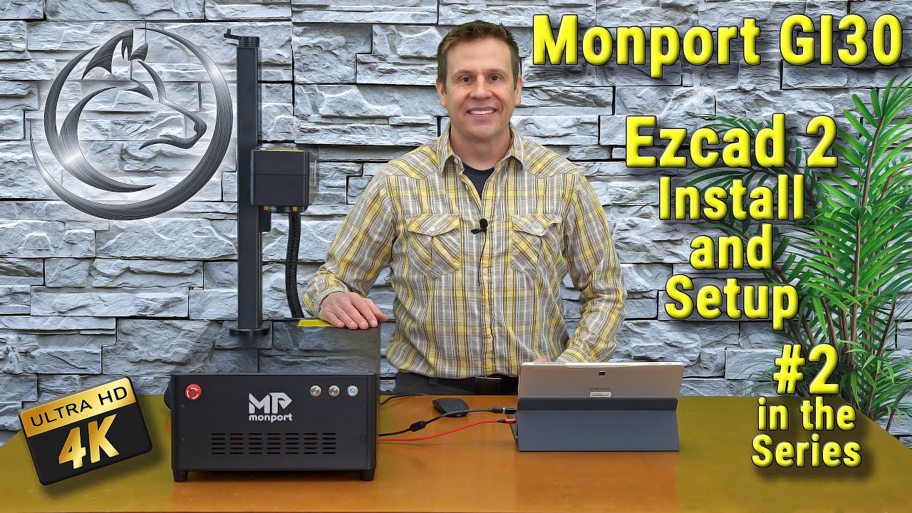 Ezcad 2 Install- GI30 by Monport- Video 2 - YouTube
