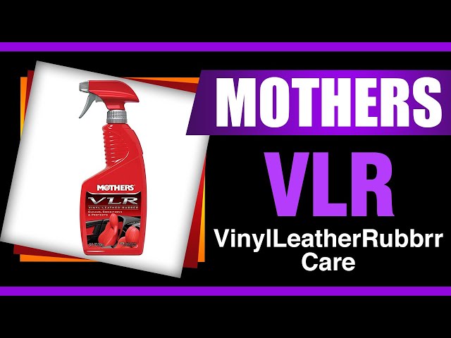 Mothers 06524 VLR VinylLeatherRubber Care, 24 oz