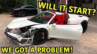 Rebuilding A Wrecked Ferrari 458 Spider Part 3