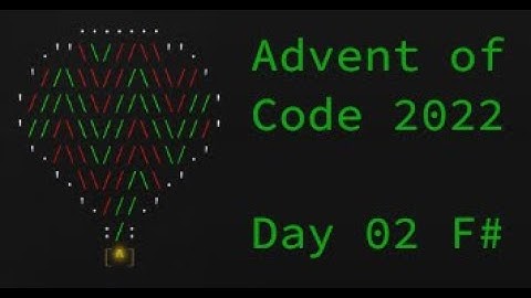 Advent Of Code 2022 Day 02 - #460/#225 - F#
