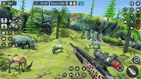 Wild Dino Hunting Game 3D - Android Gameplay #1