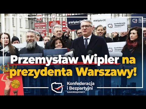 Konfederacja i Bezpartyjni Samorządowcy ogłaszają wspólnego kandydata na urząd prezydenta Warszawy!