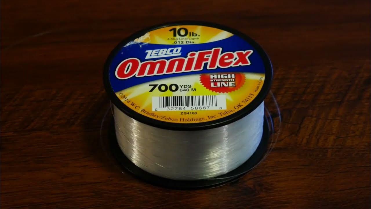 Zebco Omniflex 10lb - Is it even worth trying? Fishing line conspiracy