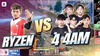 1 RYZEN VS 4 ORANG 4AM - PUBG MOBILE INDONESIA