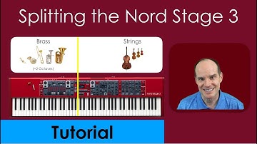 Nord Stage 3 Split Lesson Tutorial (Brass & Strings)