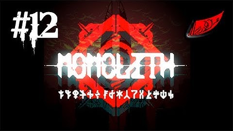 InkEyes Plays: Monolith - #12 Final Boss Inner Sanctum (Roguelite Bullet Hell Shmup)