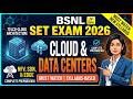 Cloud Computing &amp; Data Centers Explained| BSNL SET Exam 2026 | Important Topic #aayupathshala #video