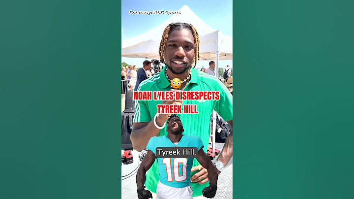🚨 Noah Lyles throws shade at Tyreek Hill, saying he doesn’t even know his name 😱 Via NBCSports
