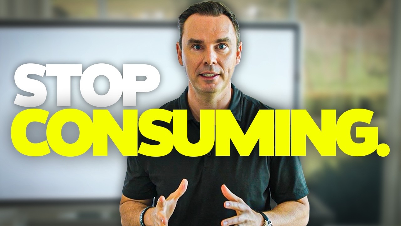 Consumer Mode Is Killing Your Potential