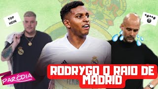 Video thumbnail of "♫   RODRYGO O RAYO DO REAL MADRID - PARÓDIA FERRUGEM - MUSICA SWING DE MORRO"