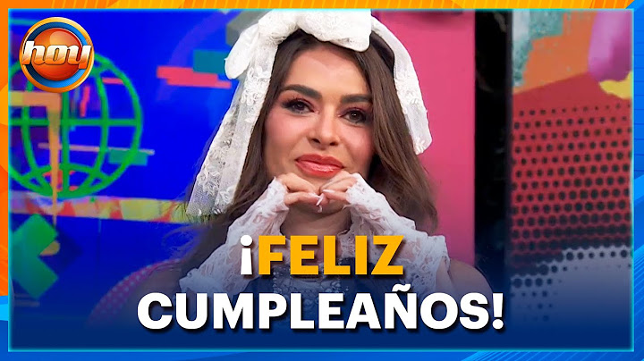 Se armó el reventón en Hoy por el cumple de Galilea Montijo | Programa Hoy