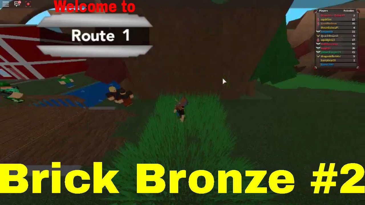 Welcome to Route One!  Pokemon Brick Bronze - Roblox #2 