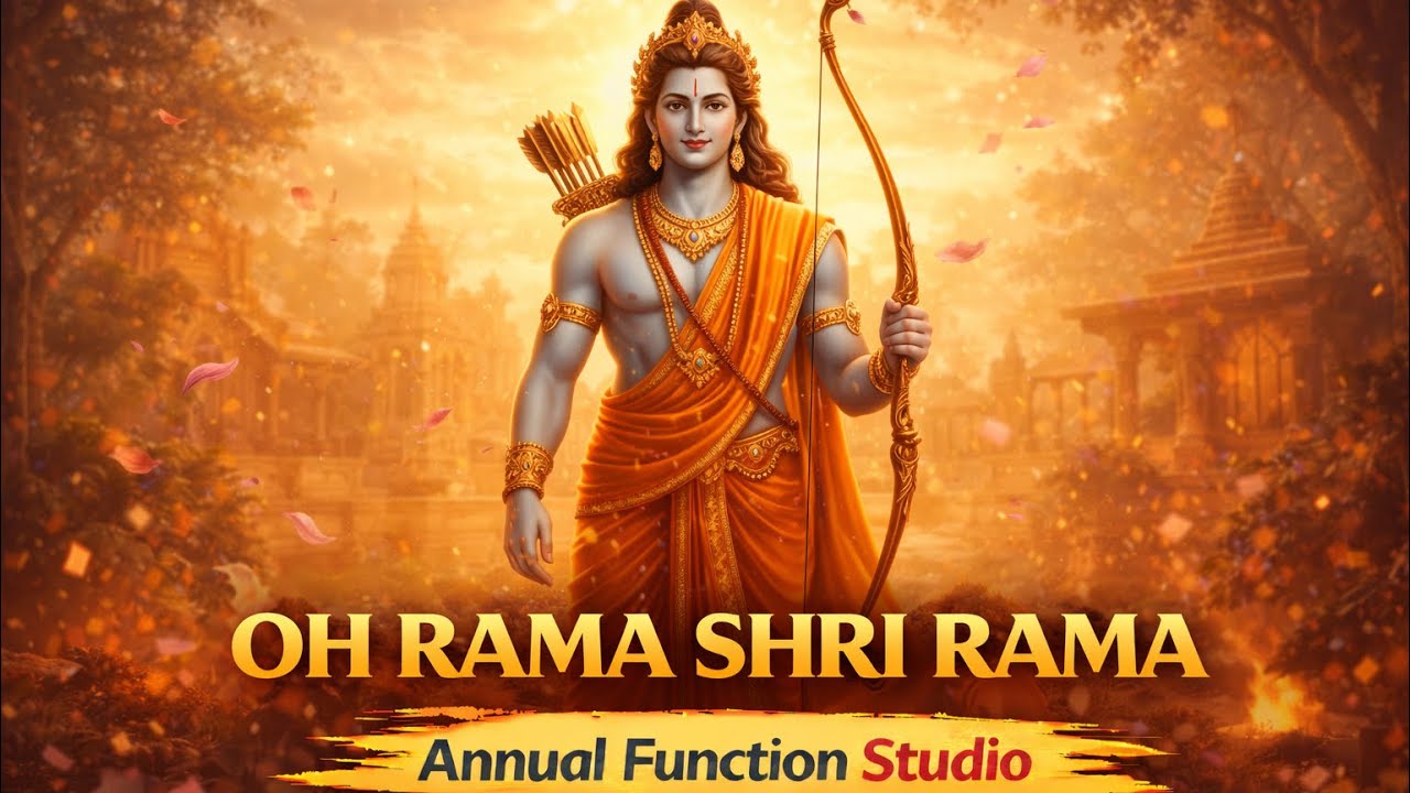 Oh Rama Oh Rama Shri Rama Dance | Devotional Annual Function Performance ...