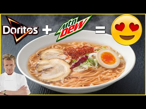 Doritos & Mountain Dew Ramen
