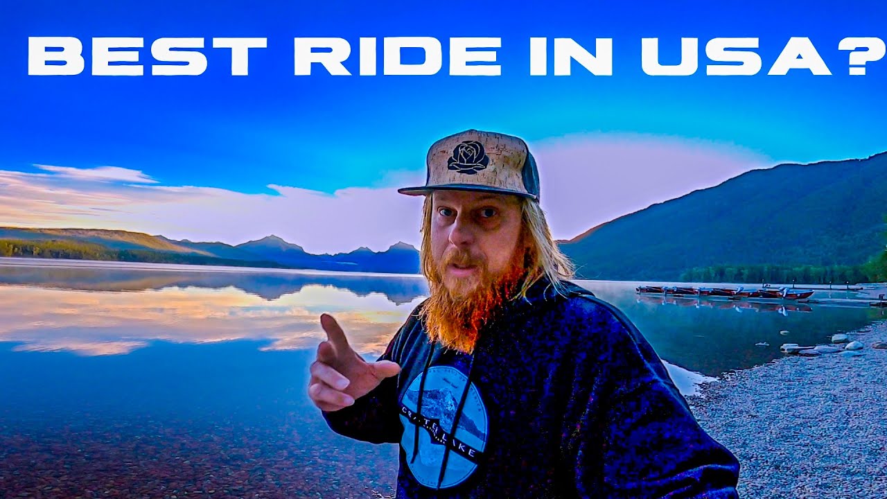 Самая живописная дорога Америки. «Дорога к Солнцу» в национальном парке Глейшер.