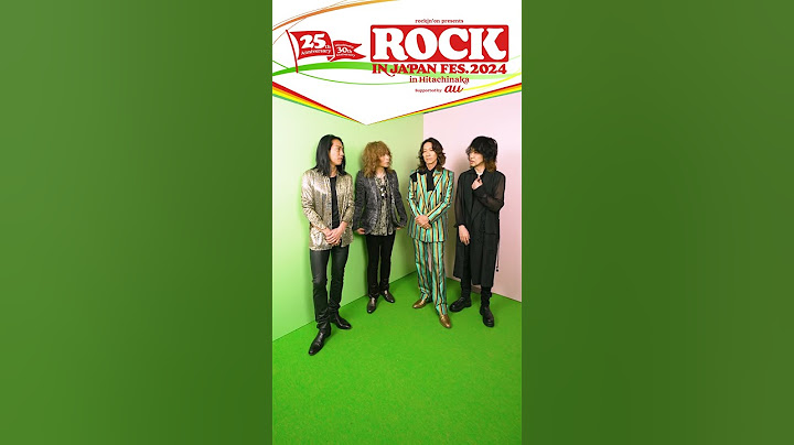 #RIJF2024 #ひたちなか 出演の #THE YELLOW MONKEY からコメントが到着！#ロッキン