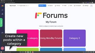 Monday Forums Project