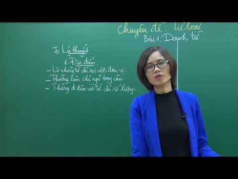 Video Danh từ là gì? | Tiếng Việt 5 | Cô Trần Thị Vân Anh | HOCMAI - youtube