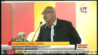 Osman Tanburacı Galatasaray Genel Kurulunda Liselileri Bombaladı