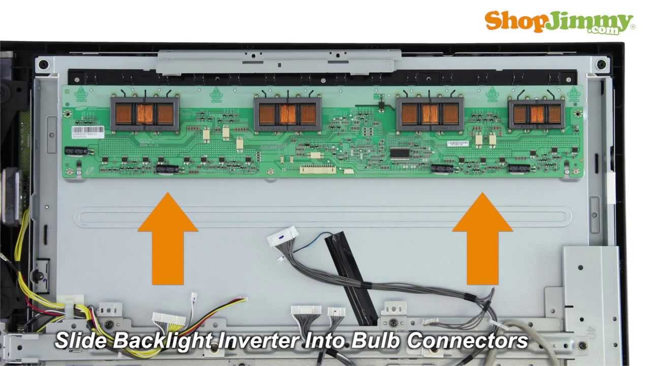 Samsung LJ97-02098A Backlight Inverter Boards Replacement Guide for LCD