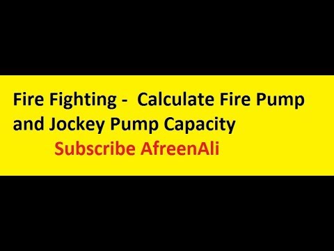 Fire Pump Rating Chart