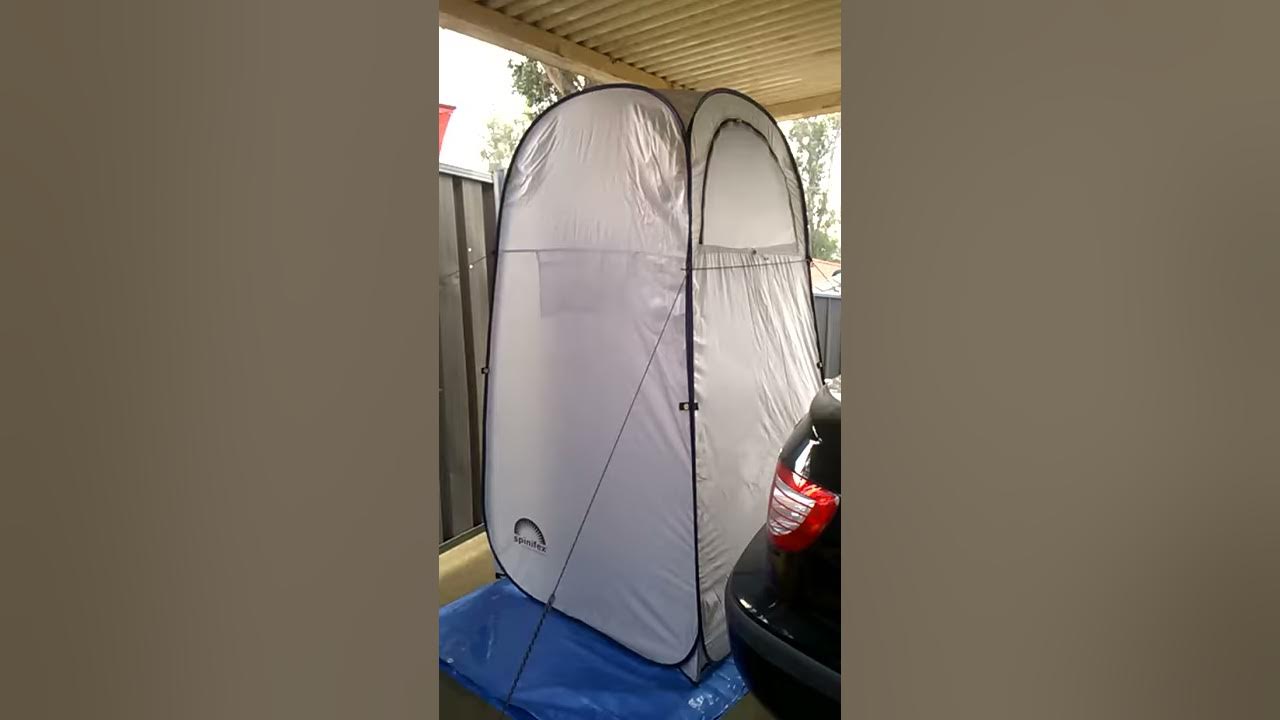 spinifex shower tent review part one YouTube