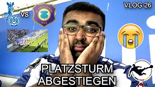 PLATZSTURM & ABSTIEG! 😭🤍💙 MSV Duisburg vs. FC Erzgebirge Aue - Stadionvlog 🔥 | 3. Liga ✅ | VLOG 26