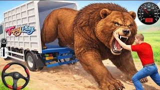 Dangerous Animal Cargo Delivery 🚛 | Jungle Truck Simulator Gameplay”