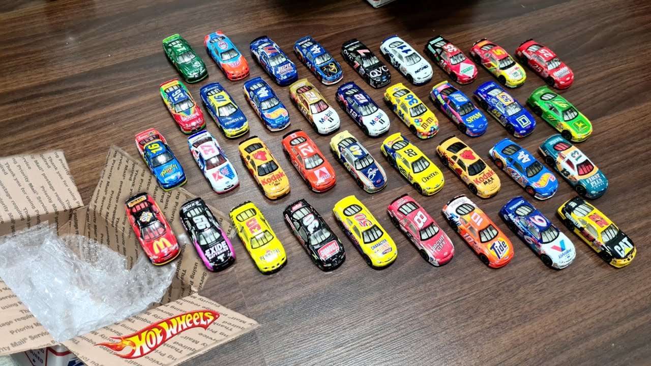 Massive Hot Wheels Nascar Unboxing! - YouTube