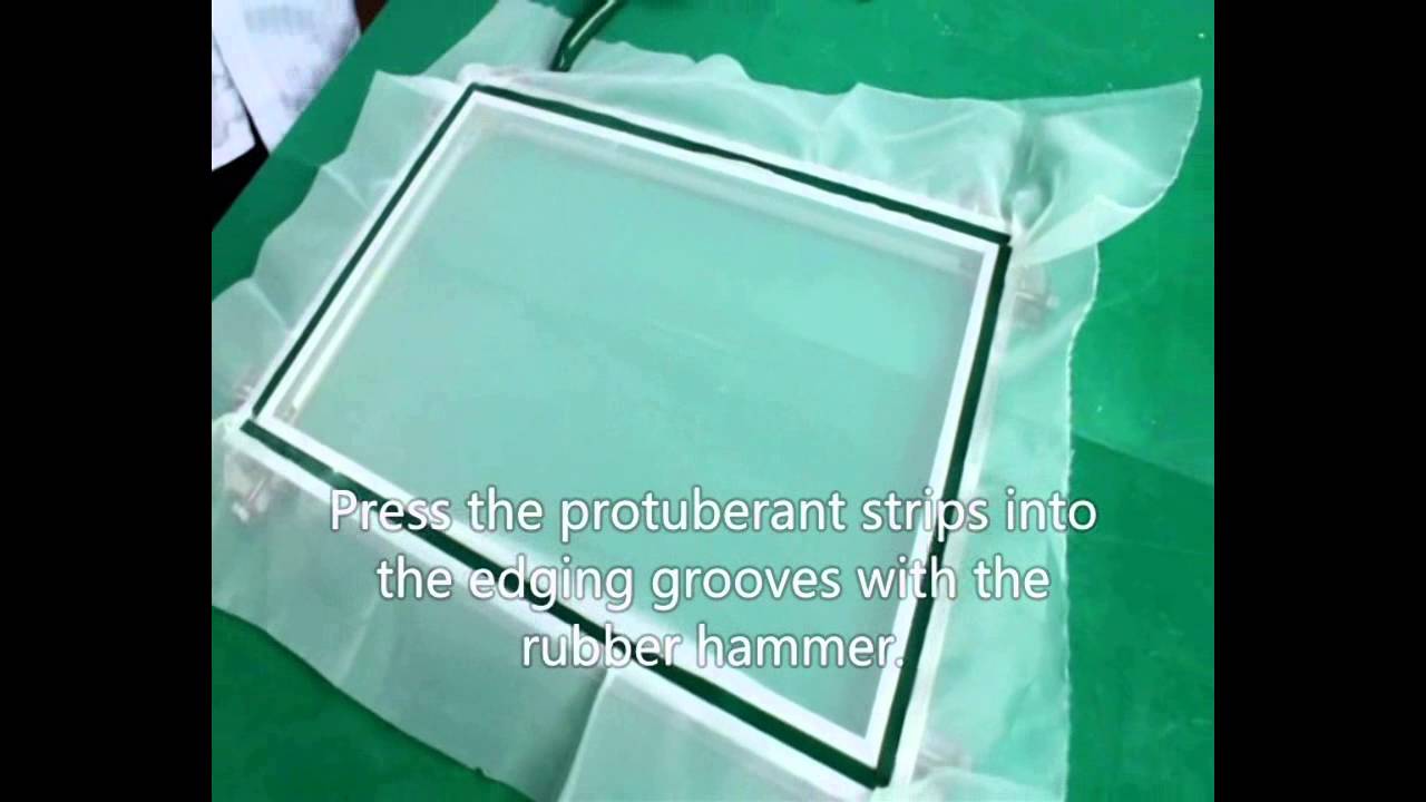 ASC365 2013 Multi-Functional Self-tensioning Screen Frame Installation Demo