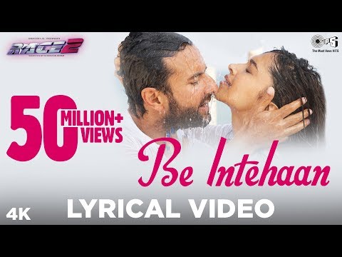 Be Intehaan - Full Song with Lyrics - Race 2 - Atif Aslam & Sunidhi Chauhan