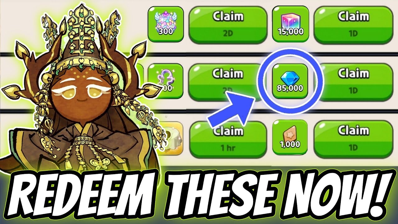 LIMITED REWARDS 😱 Redeem Now in Cookie Run Kingdom - YouTube
