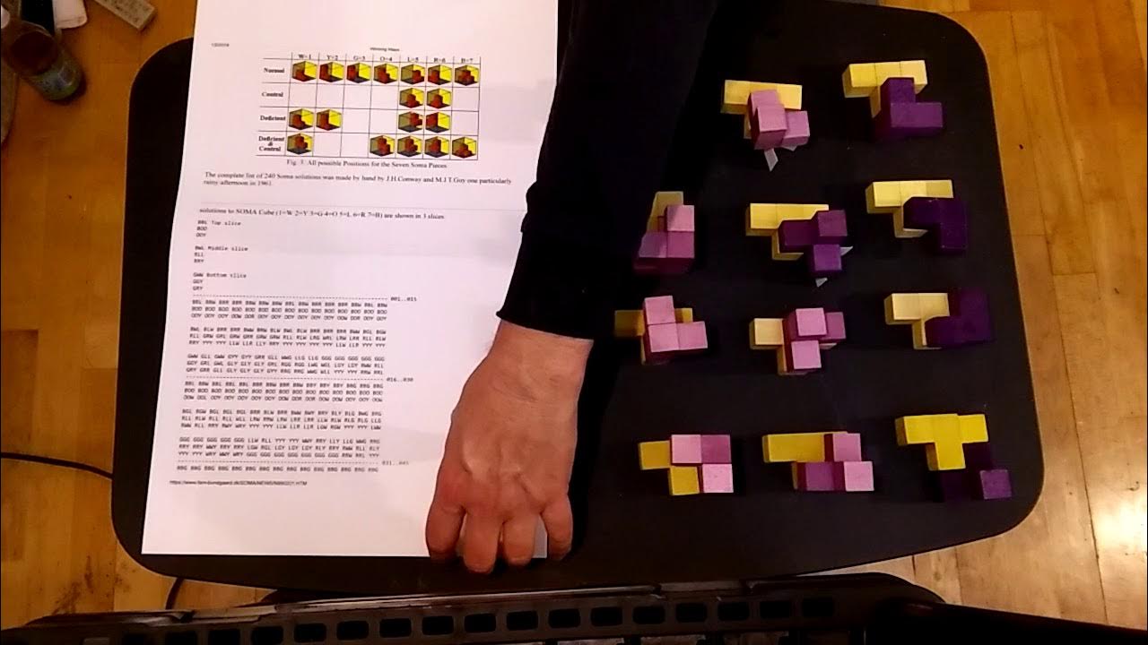 SOMA Cube Solution Methods 2 - YouTube
