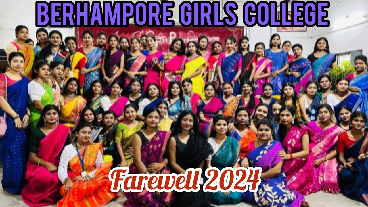 GIRL'S COLLEGE FAREWELL 2021-2024🥰|| 