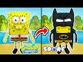 Turning SpongeBob into Batman in Spore!