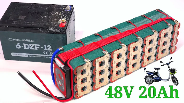DIY 48V 20Ah Li-Ion Battery Pack for Lead Acid Powered e-Bike using EVE INR21700/50E 13S 4P