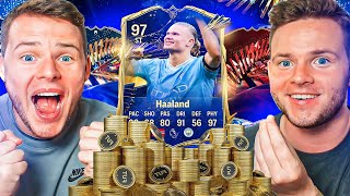 IL EST TROP FORT ?- On COMMENCE le 1ER FUT Champions TOTS avec Haaland TOTY & PACK Opening  FC 24