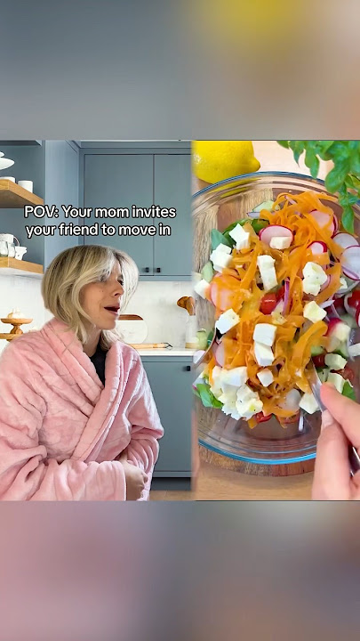 POV: your mom invites your friend to move into your house when she wasnt supposed to sleepover.#pov