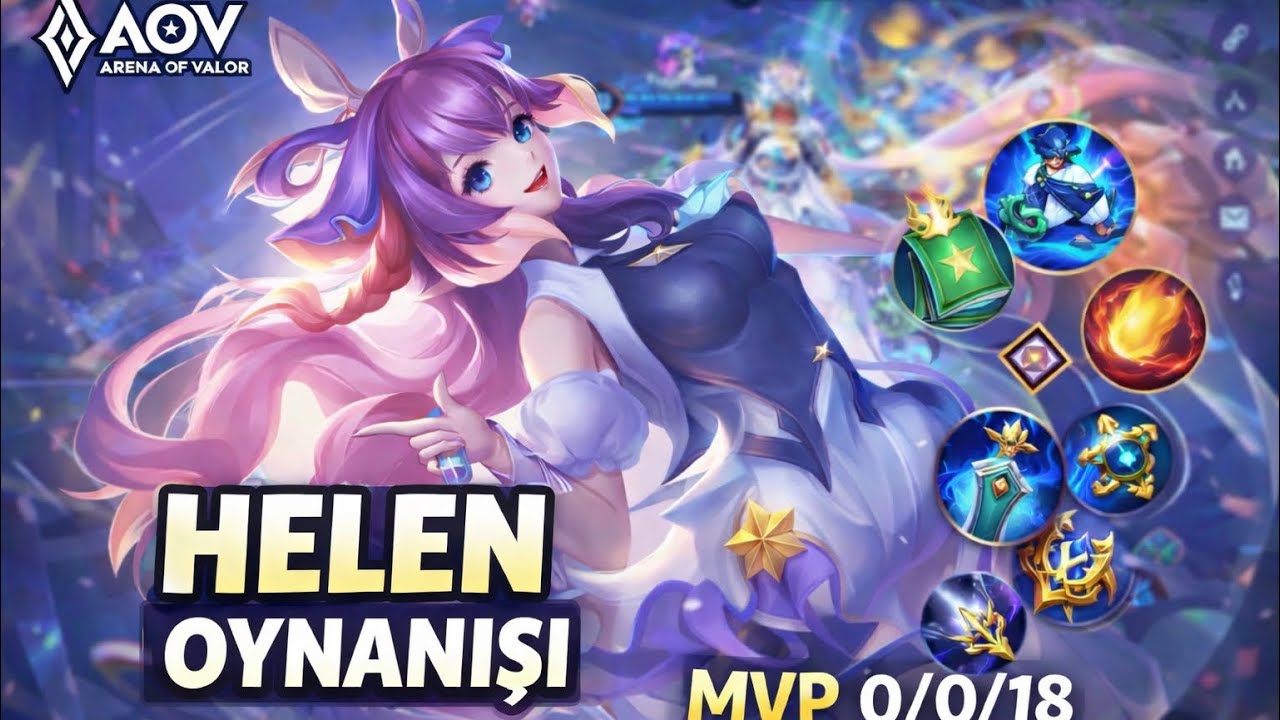 ARENA OF VALOR AOV:Helen ile MVP anı 🔥