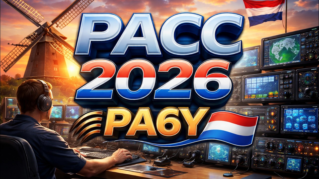 PACC contest VERON A20 at Radio Club Kennemerland IJmuiden, Feb 2026