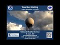Multimedia Weather Briefing