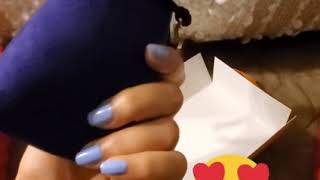 TORY BURCH KEY FOB UNBOXING