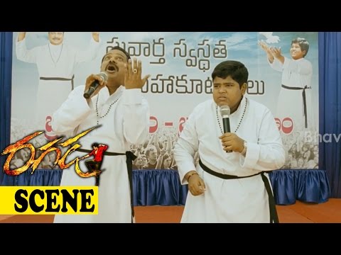 dharmavarapu-and-bharat-hilarious-comedy-with-nagarjuna---ragada-movie-scenes