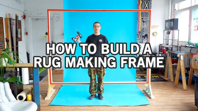 How to build a Tufting Frame - Tutorial – Tufting Goods