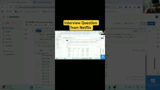 Data Engineering Interview Question from Netflix  #databricks  #techshorts #coding #dataengineering